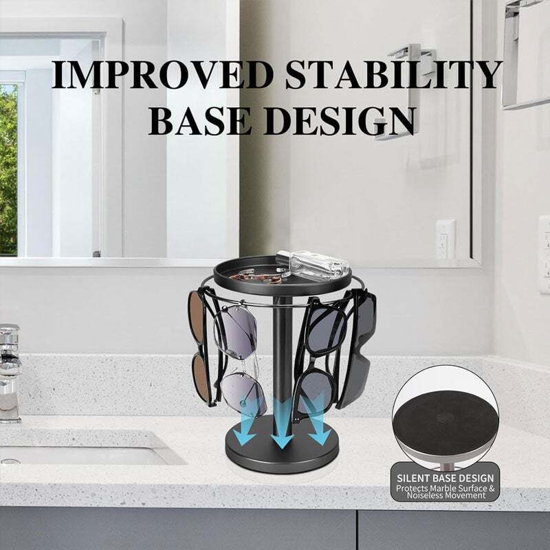 Rotating Glasses Stand